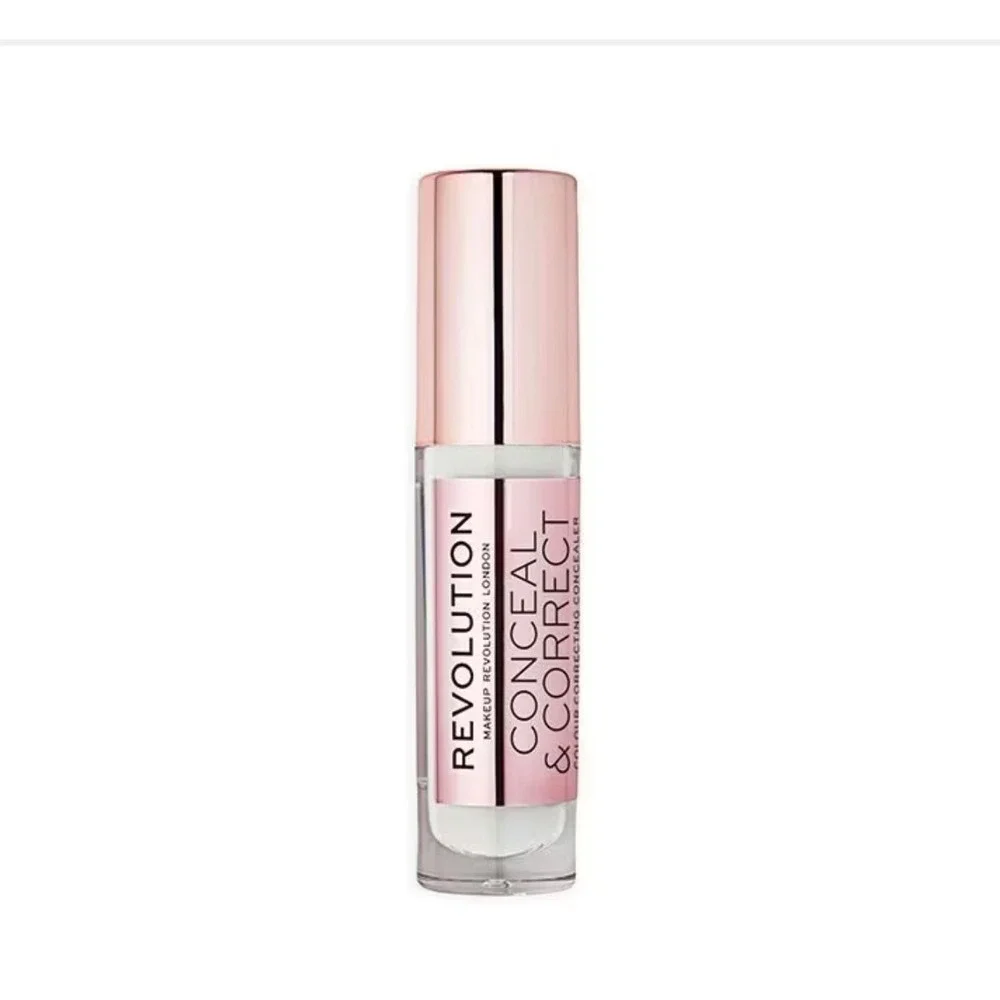 Revolution Conceal & Correct Liquid Color Correcting Concealer White C0 0.14oz